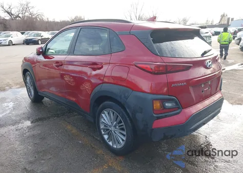 2019 Hyundai Kona Sel z USA, uszkodzony, nr VIN KM8K62AA7KU257237